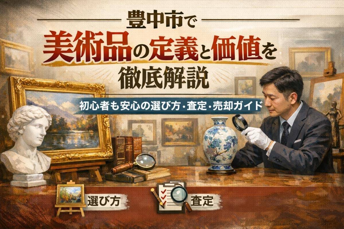 豊中市で美術品の定義と価値を徹底解説|初心者も安心の選び方・査定・売却ガイド