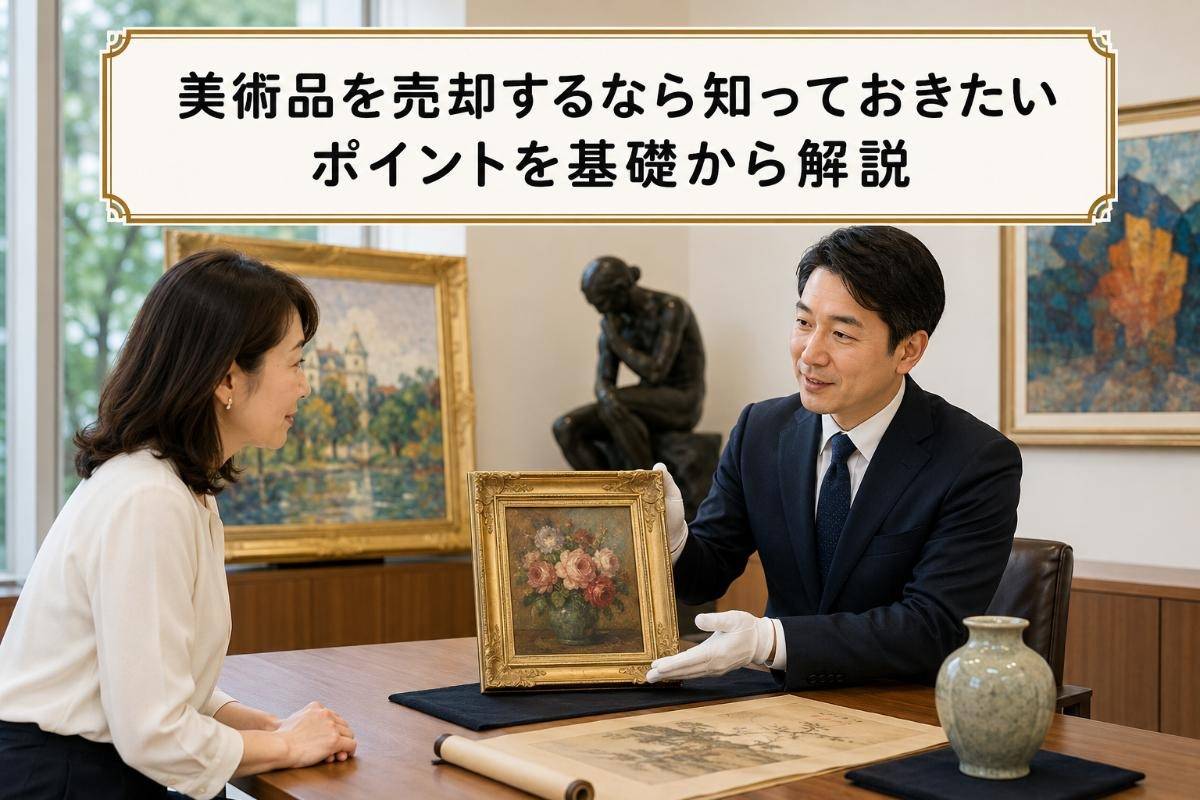 美術品を売却するなら知っておきたいポイントを基礎から解説